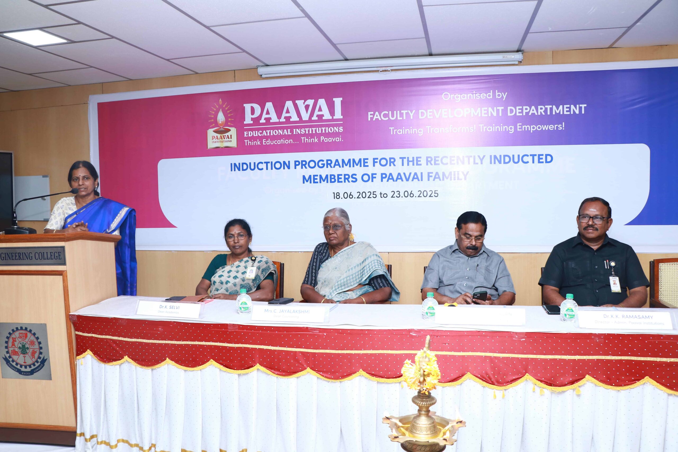 5-Day Induction for New Paavai Members
