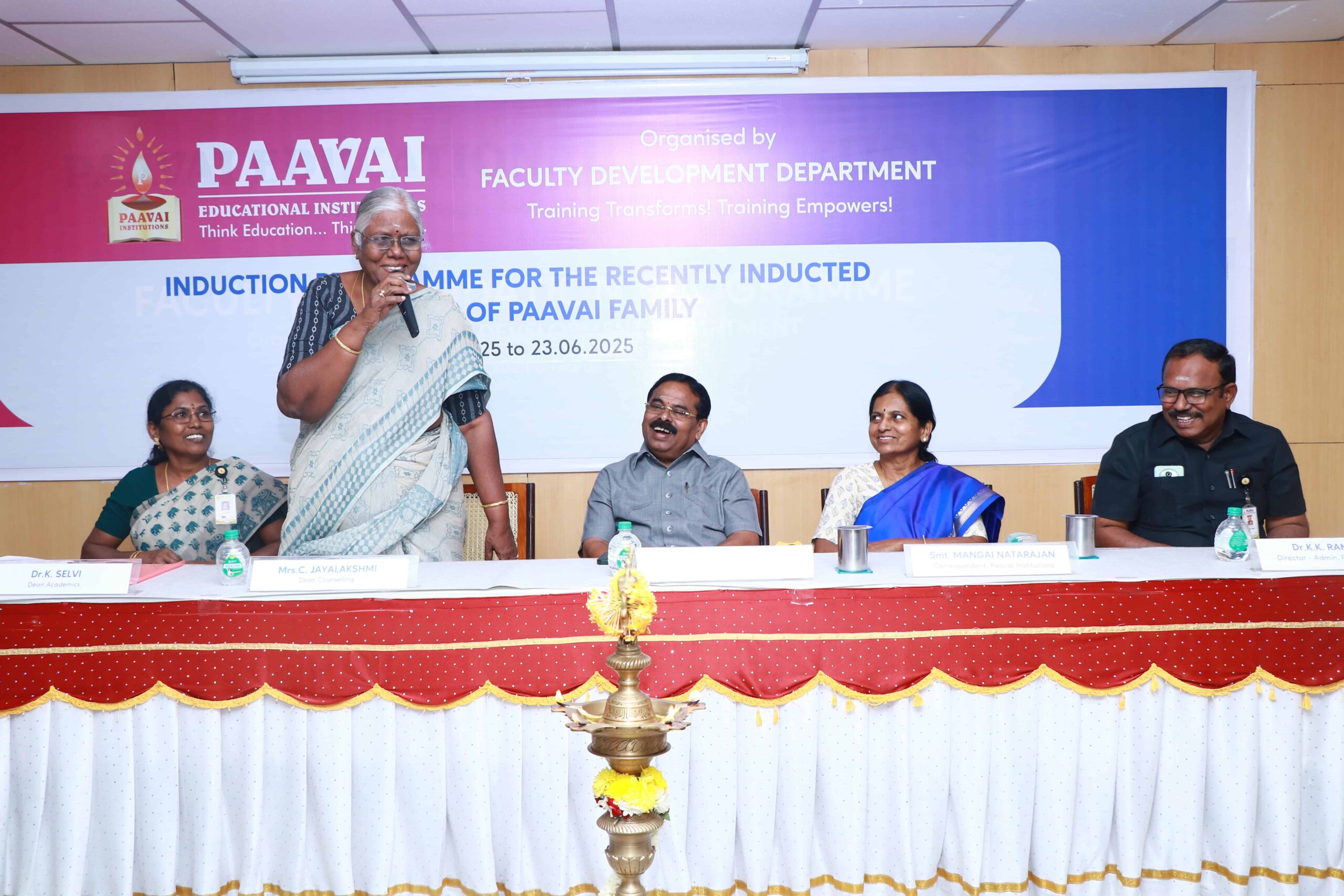 5-Day Induction for New Paavai Members