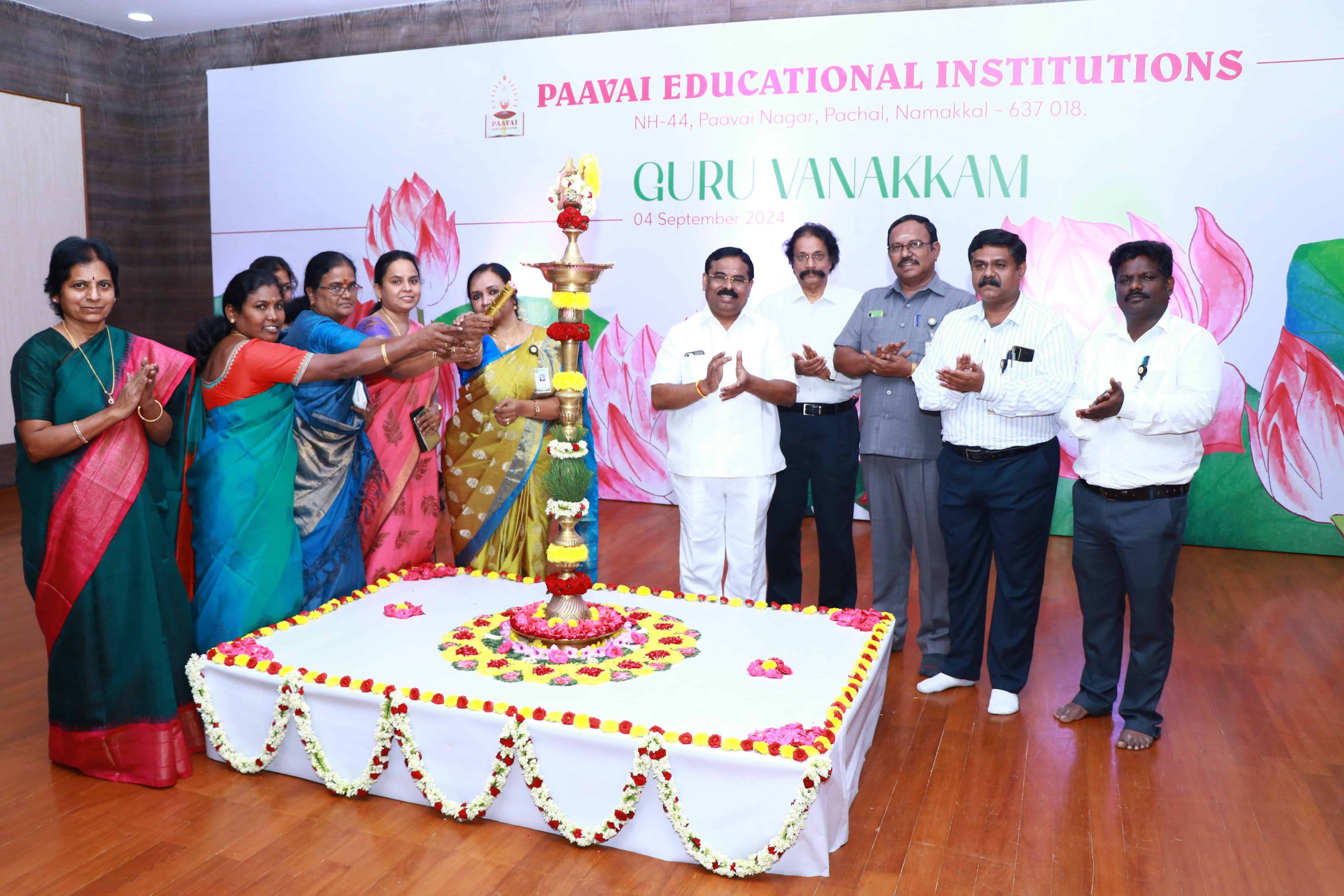 Paavai Celebrated Teachers' Day as Guru Vanakkam