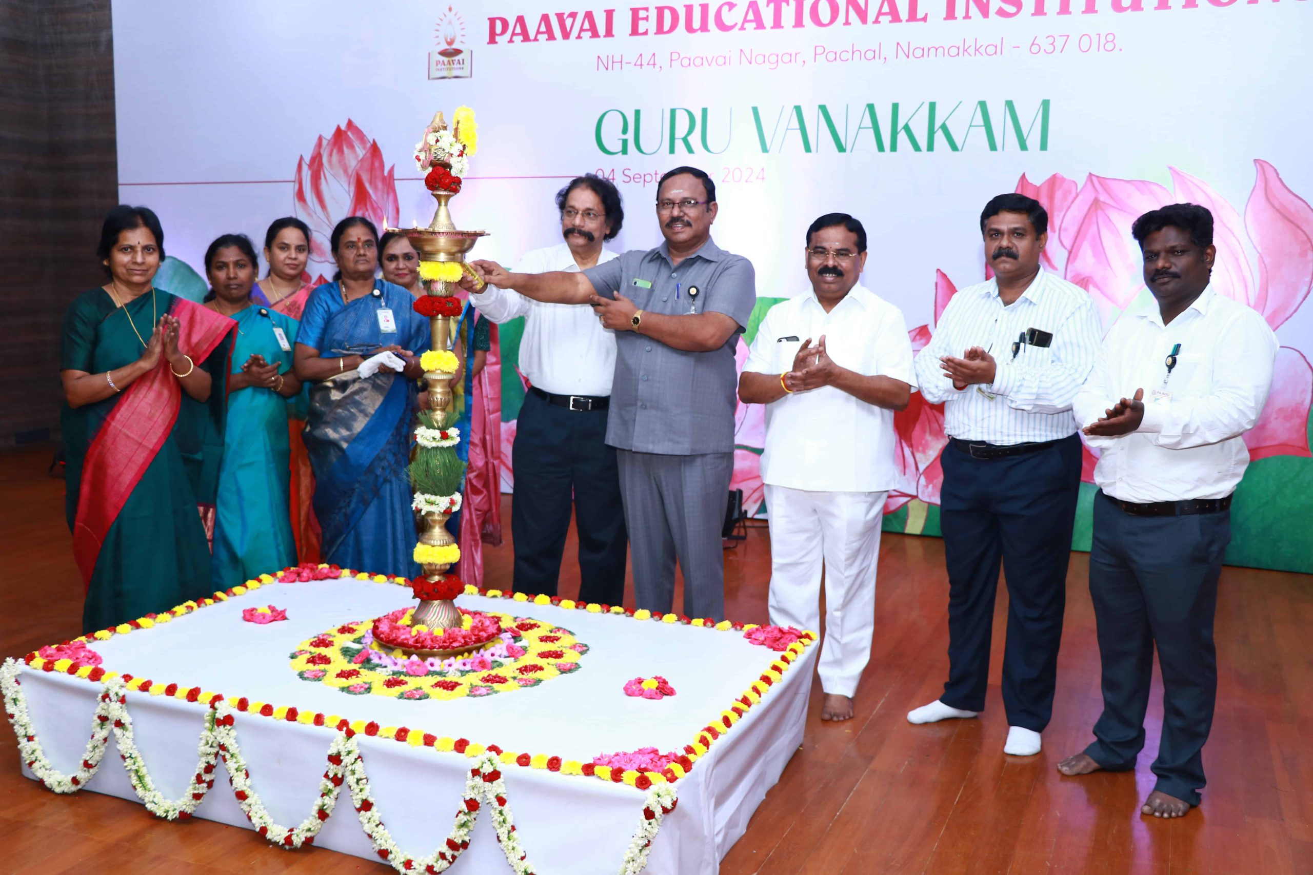 Paavai Celebrated Teachers' Day as Guru Vanakkam