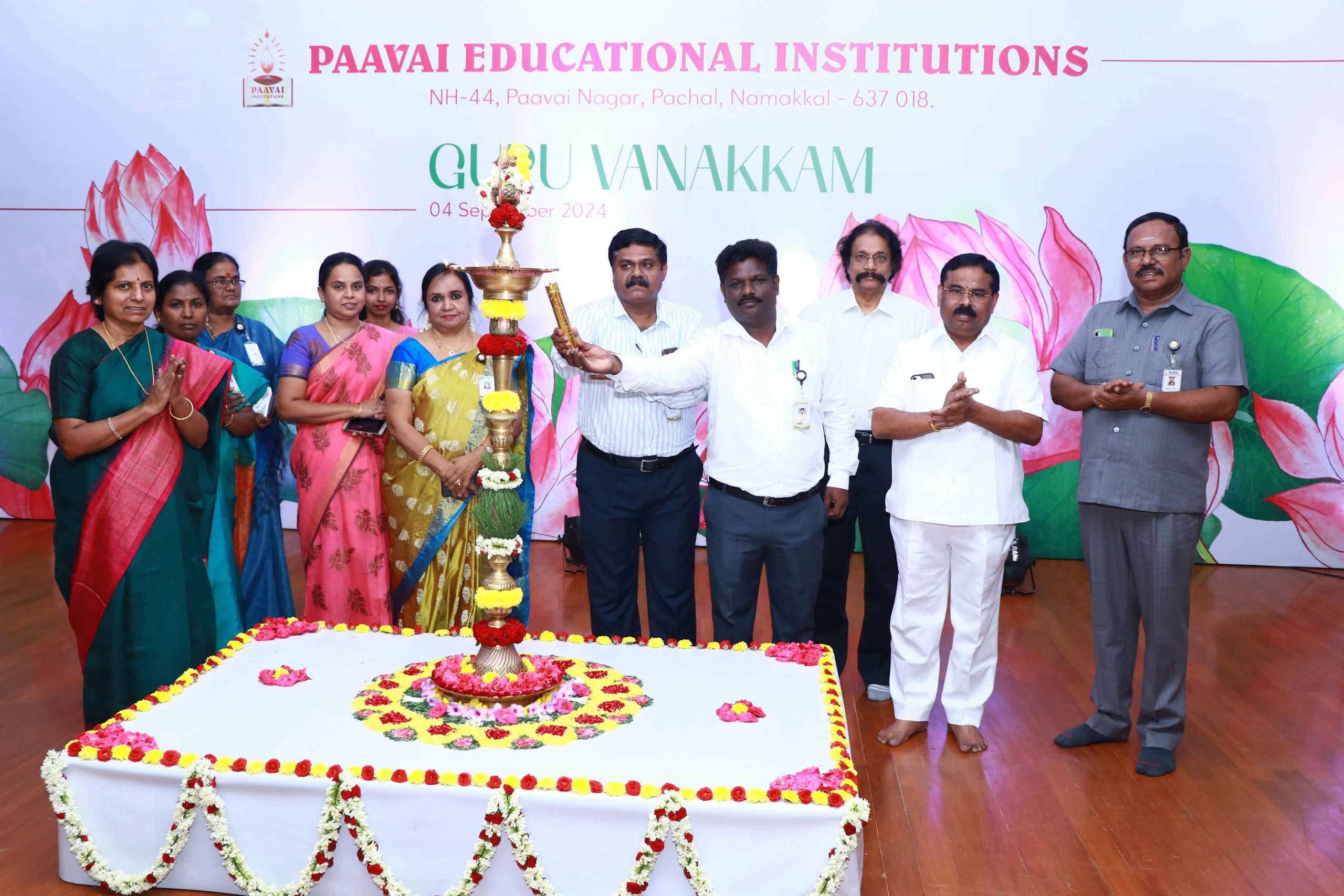 Paavai Celebrated Teachers' Day as Guru Vanakkam