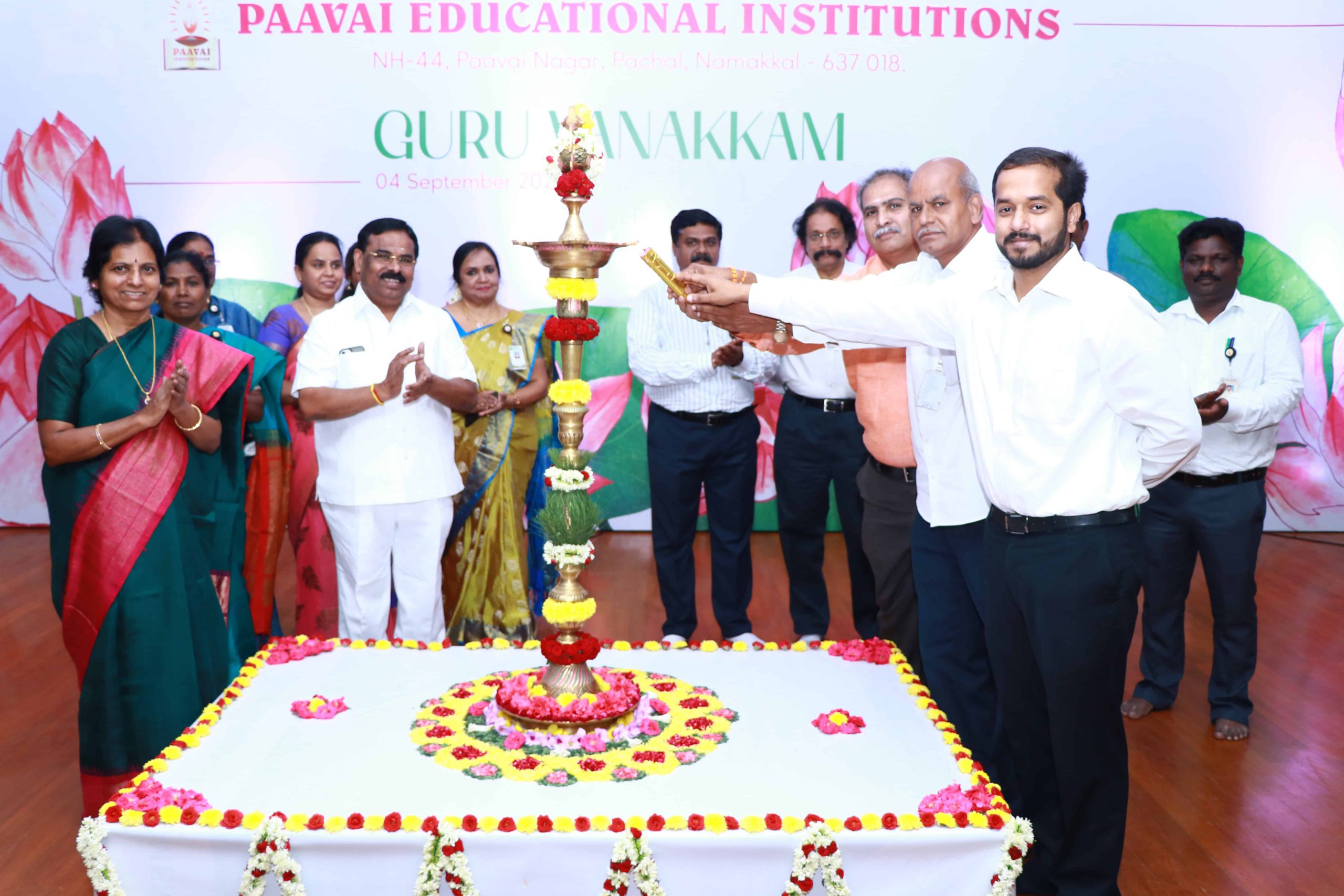 Paavai Celebrated Teachers' Day as Guru Vanakkam