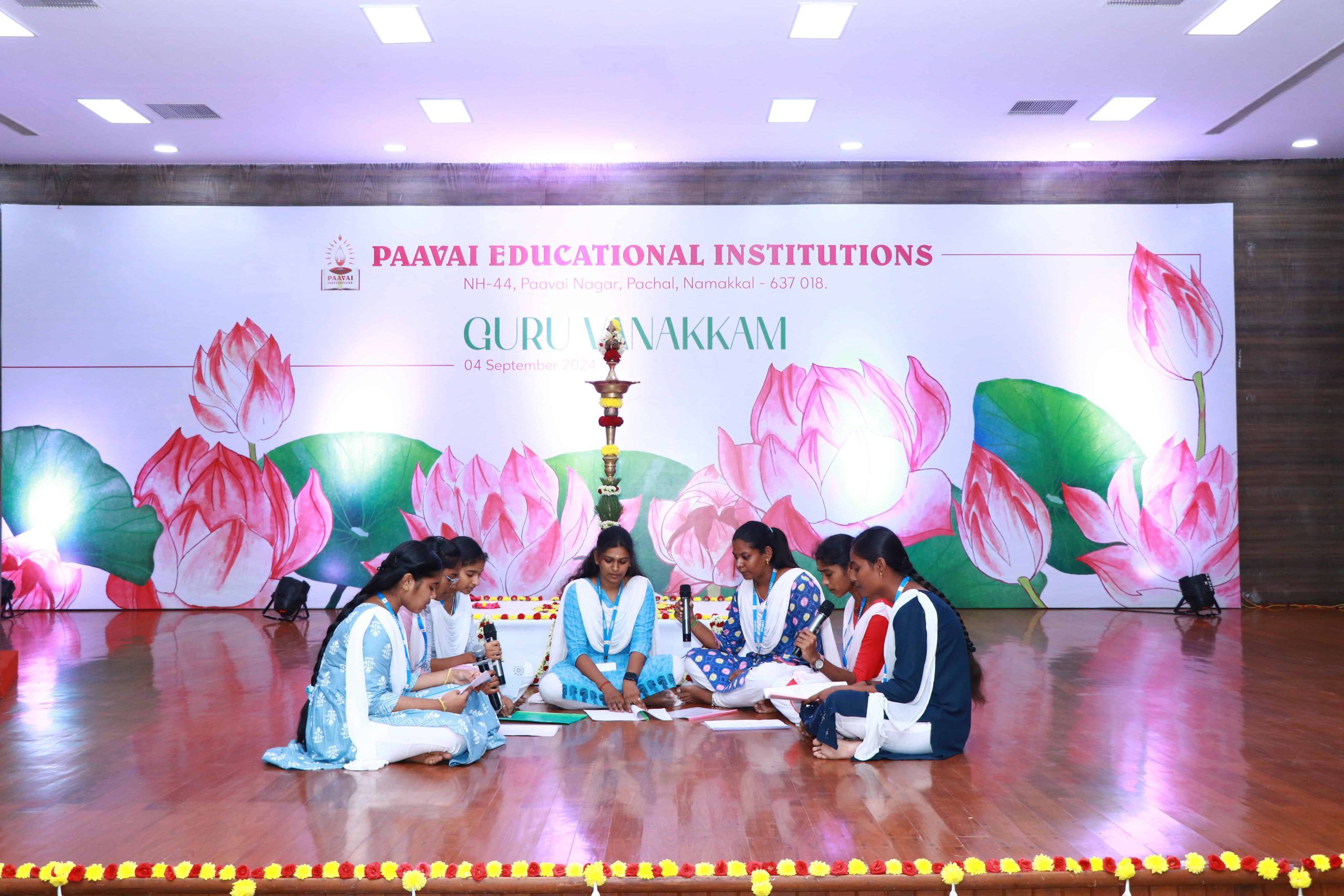 Paavai Celebrated Teachers' Day as Guru Vanakkam