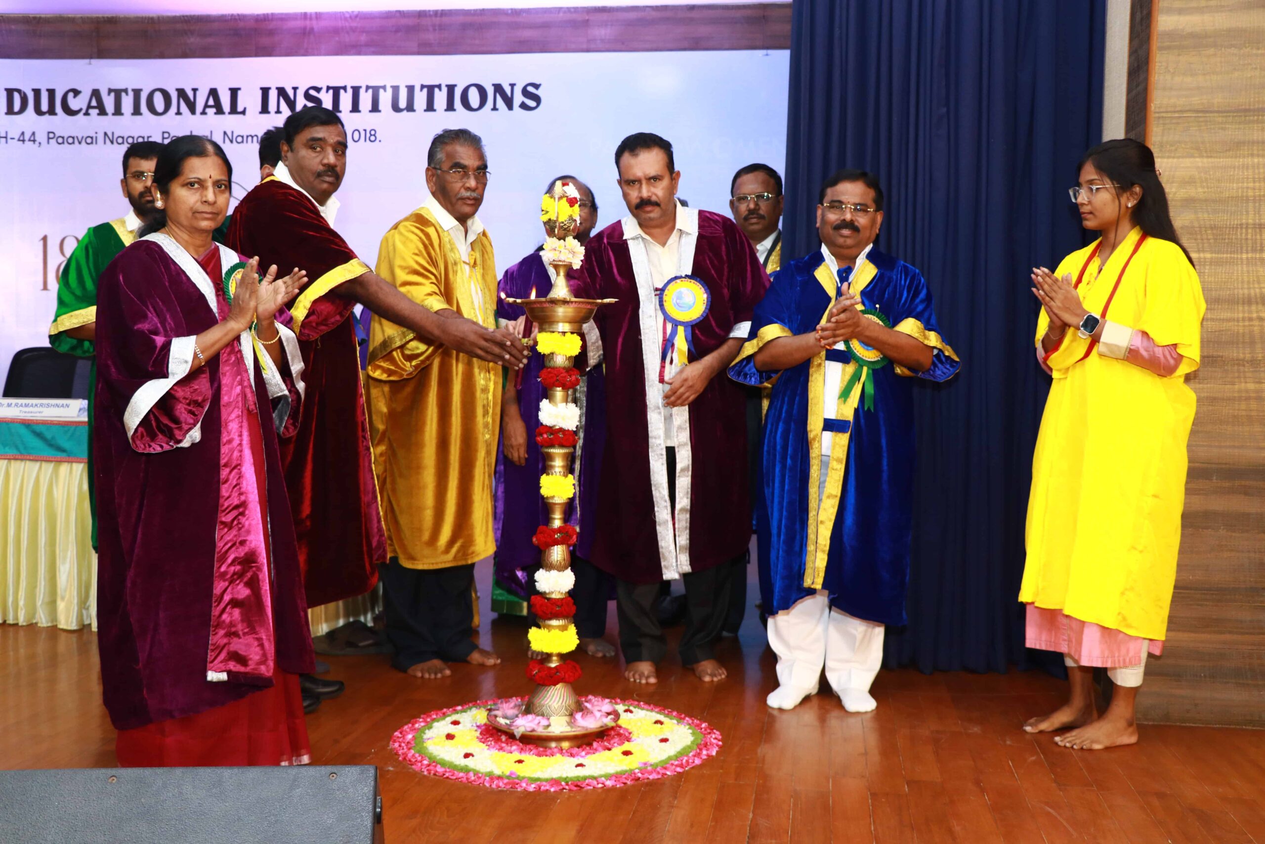 18th Graduation day for PCE, PCT, Arts and Paramedical students