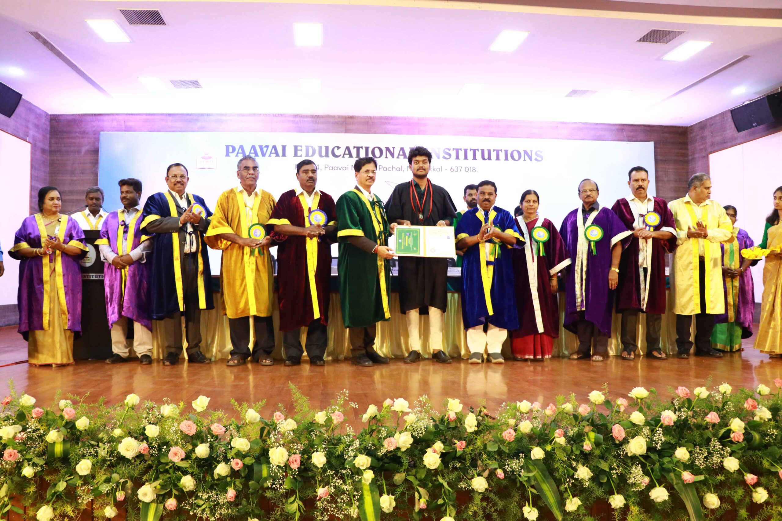 18th Graduation day for PCE, PCT, Arts and Paramedical students