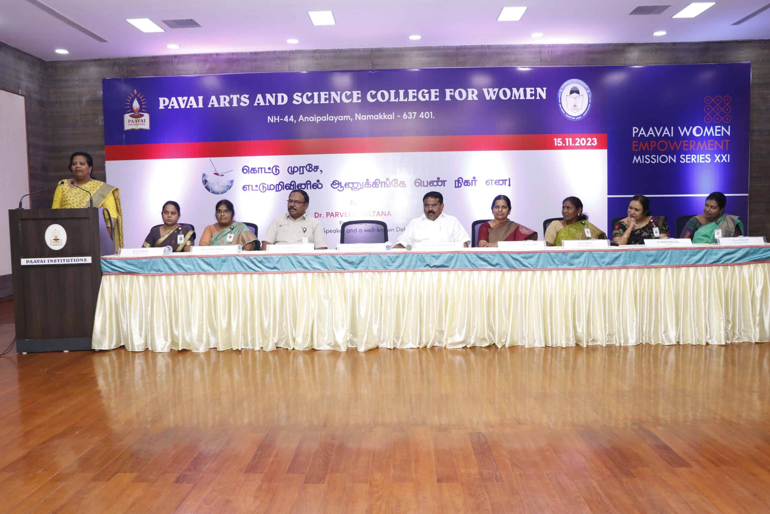 Women Empowerment Mission Series XXI