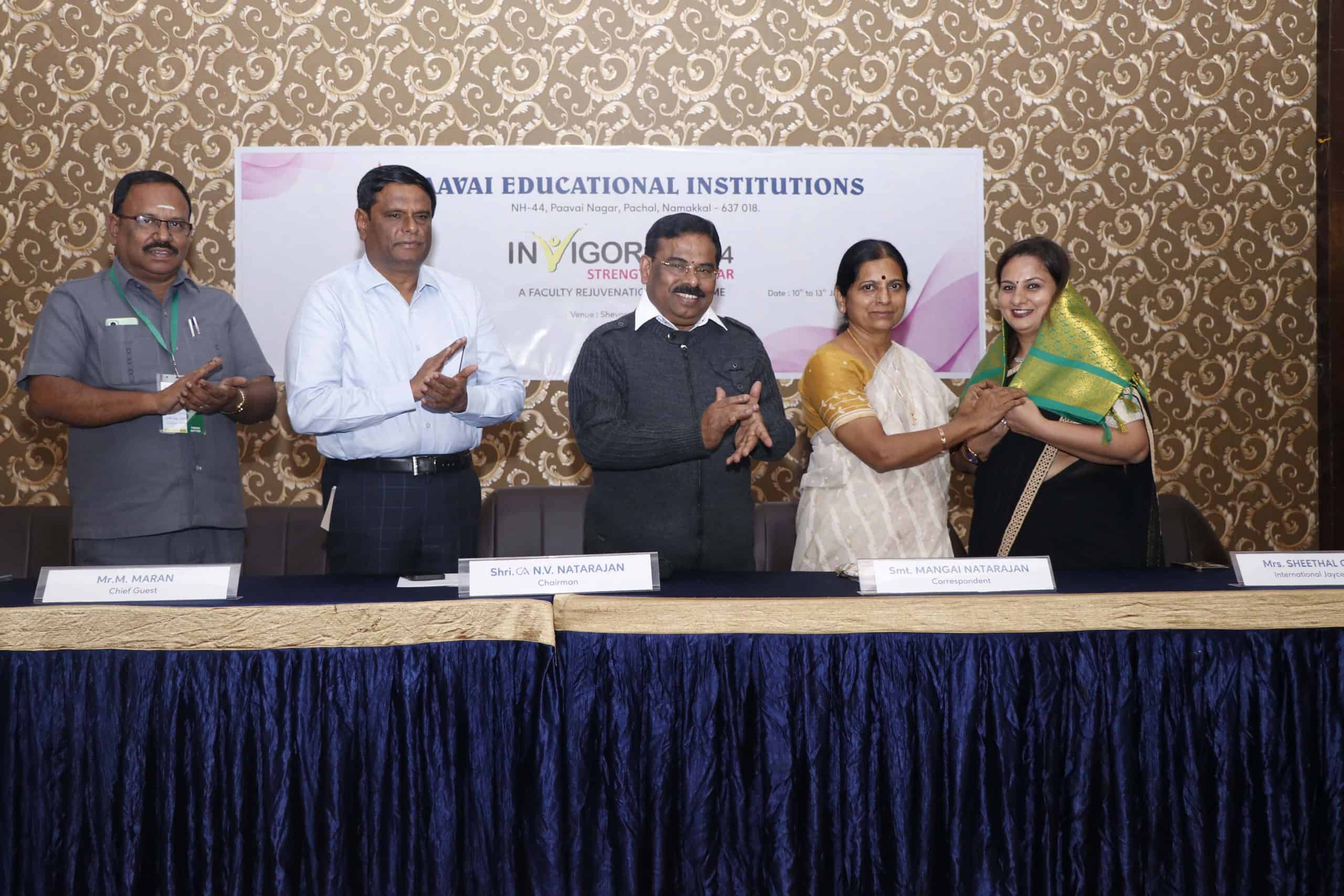 Faculty Rejuvenation Programme – Invigorate’24