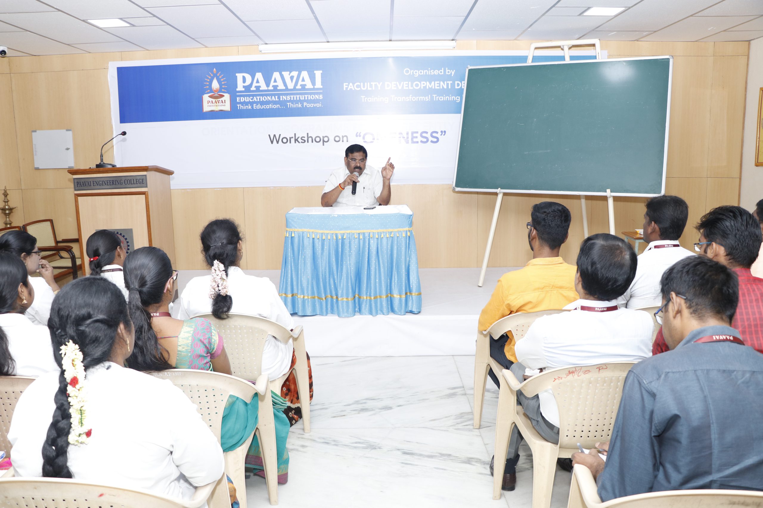 The Oneness Workshop was Organized by FDD