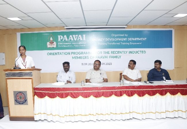 Faculty Orientation Programme'23
